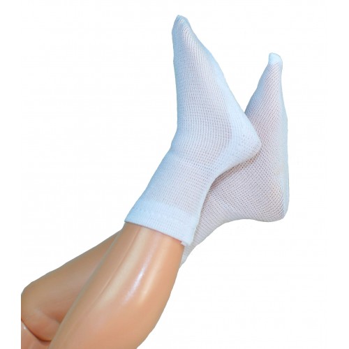 Sewn doll socks 57mm
