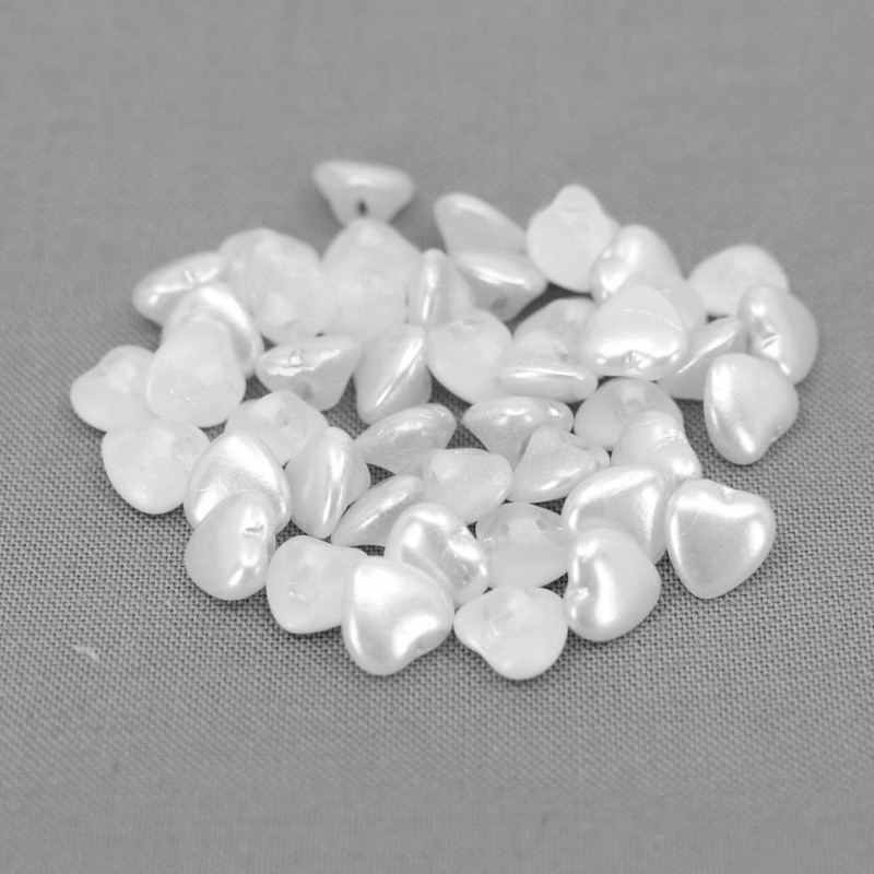 Buttons Hearts 8mm