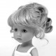Doll Wig pony tail 6-7