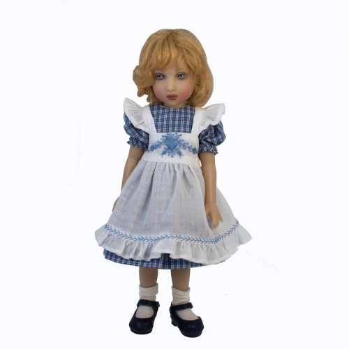 Dress with Pinafore 23cm