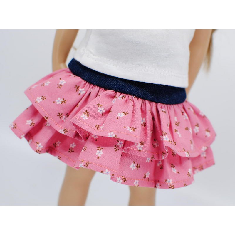 Ruffled skirt 33-36cm
