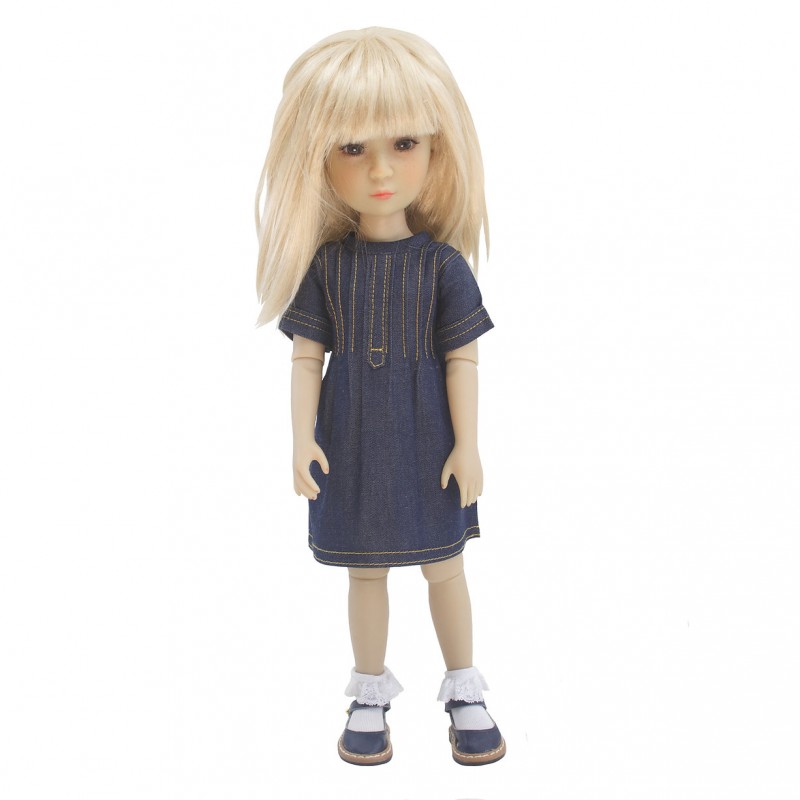 Modern Denim DressDeni 33-36 cm