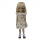 Smockdress with roses 33-36 cm