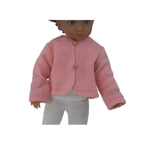 Rosa Jacke 24cm