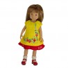 Embroidered A-Line dress 33cm