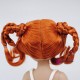 Wig double buns with braids 7-8