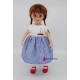 Sailorette Dress with embroidery 28cm
