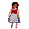 Dirndl set Red Riding Hood 33cm