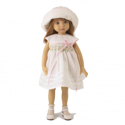 smock dress with hat 24cm