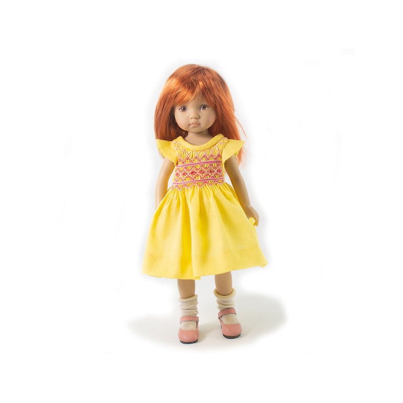 Denim like smock dress 33cm