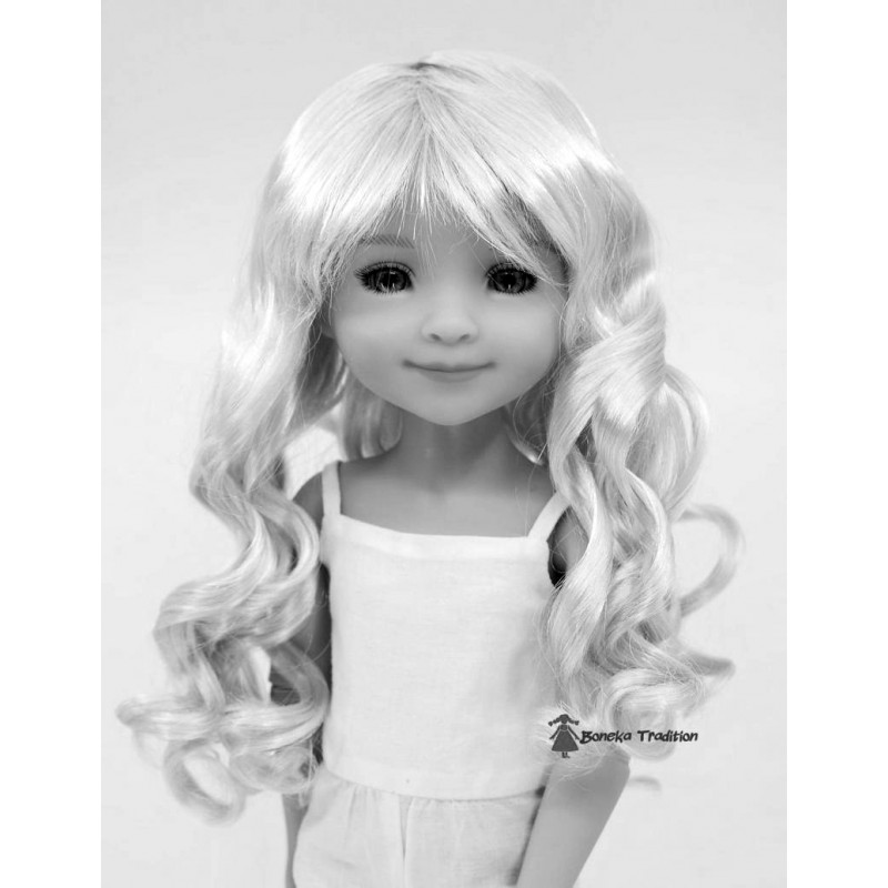 Doll Wig long curles size 8-9