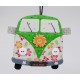 Key Case VW Camper green