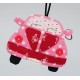 Key Case VW Beetle pink