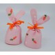 Set 2 egg warmers bunny ears pink