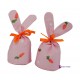 Set 2 egg warmers bunny ears pink