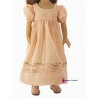 pink embroidered regency dress 24 cm