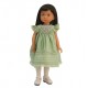 Delicate green Smock dress with lace trim 24 cm