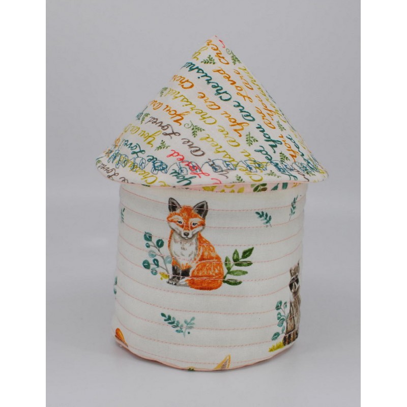 Storage box forest animals